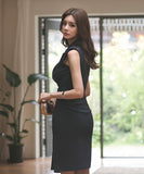 ミニドレス ひざ丈ドレス 新作 ゴージャス セクシー 結婚式 宴会 MY2-ZED889940B