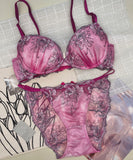 【3色上下セット】ブラ 下着 ランジェリー レース 刺繡 かわいい MY8-SHX-R001