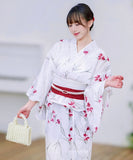 【日本翌日発送】ワンピース浴衣 3点セット 二部式浴衣 レディース セパレート浴衣 兵児帯 キャミワンピ 簡単 簡易 大人 レトロ 可愛い おしゃれ 工場直販 全25タイプ  YKT-25D-012
