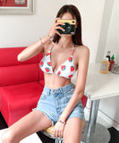 ビキニ 水着 新作 モノキニ セクシー かわいい ホルターネック XH7-CF-SY1196