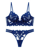 【3色・上下セット】ブラジャー パンティ 下着 パンツ レース MY8-GYTY-TY094BP