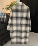 コート カシミヤコート 新作 チェック柄 高見え ゴージャス MY2-ZDM2315