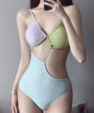 水着 モノキニ タンキニ 新作 ピカピカ かわいい セクシー MY7-DP-A21980