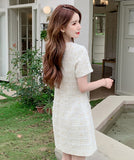 ミニドレス ドレス かわいい ゴージャス 高見え MY2-MYK8070