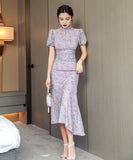 【上下セット】新作 かわいい ミニドレス キャバドレス 花柄 MY2-ZED882213HF225A