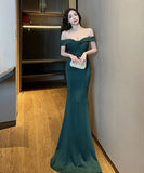 【3色】ロングドレス パーティードレス 谷間魅せ 新作 脚長 MY2-YM9148