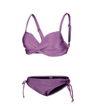 パープル ビキニ 温泉 水着 海 リゾート かわいい YN7030