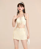 ビキニ 水着 セクシー レース 背露出 YT7-YK-yikou