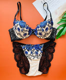 【上下セット】下着 ランジェリー ブラ 新作 刺繡 セクシー MY8-SHX-6C3147