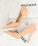 【10色】ハイヒール パンプス ピカピカ 新作 歩きやすい 脚長効果 MY5-626-K6