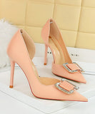 【10色】ハイヒール パンプス ピカピカ 新作 歩きやすい 脚長効果 MY5-626-K6