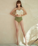 ビキニ 水着 モノキニ セクシー 温泉 韓国っぽ 大人可愛い XH7-CF-WY2330