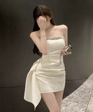 ミニドレス キャバドレス 新作 キラキラ フリル ゴージャス MY2-MYK6388