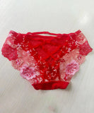 5色 パンツ 刺繡 レース 透け感 かわいい 新作 勝負 MY8-QC1506