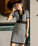 ミニドレス ドレス ゴージャス 高見え ニット MY2-MLS7203