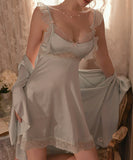 【4色】パジャマ ルームウェア かわいい 透け感 勝負 新作 MY8-WYTS1906