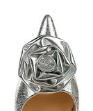 【10cm/7cmヒール】ハイヒール パンプス キラキラ 花 立体感 高見え パーティー 3色 MY5-DS-3391-AH56