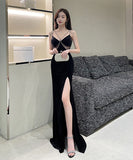 キャバドレス セクシー ロングドレス ナイトクラブ ベアトップ 宴会 Party XH2-YM9128