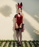 【3色】バニーガール 新作 コスプレ ハロウィン クリスマス サンタコス YN2309