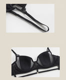 【4色上下セット】ブラジャー パンティ 新作 レース 透け感 かわいい MY8-YC-W8813