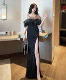 ロングドレス パーティー ドレス 新作 フリル ゴージャス 結婚式 宴会 MY2-YM9145