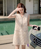 ミニドレス 結婚式 パーティー レース かわいい 高品質 MY2-LML-004