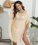 【6色】サンドレス ハワイ ビーチ 旅行 海辺 スリット セクシー XH2-MX-ZS2081