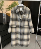 コート カシミヤコート 新作 チェック柄 高見え ゴージャス MY2-ZDM2315