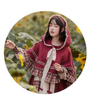 【赤ずきん】3点セット コスプレ ロリィタ 新作 かわいい ドレス MY2-DDS-001