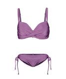 パープル ビキニ 温泉 水着 海 リゾート かわいい YN7030