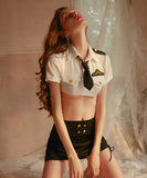 【上下セット】コスプレ 透け感 制服 新作 セクシー ハロウィン MY8-GR1631