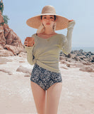 水着 ビキニ セクシー モノキニ ビーチ 背露出 谷間魅せ INS話題 XH7-JX211163JX24