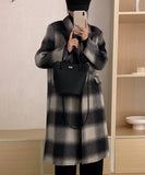 カシミヤコート 新作 チェック柄 コート ゴージャス 高品質 高見え MY2-ZDM2316