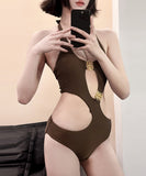 水着 モノキニ タンキニ セクシー 脚長 効果 海辺 夏 花火 ホリデー XH2-KSD24002