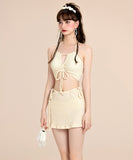 ビキニ 水着 セクシー レース 背露出 YT7-YK-yikou