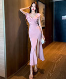 ロングドレス パーティードレス キャバクラ 指名 谷間魅せ MY2-LQE-5875GT536