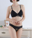 【上下セット】2色 ブラジャー パンティパンツ レース 透け感 かわいい MY8-XJS-3820