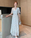 【ブラック＆ホワイト】新作 サンドレス サマードレス ワンピース MY2-SJR-2108