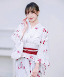 【日本翌日発送】ワンピース浴衣 3点セット 二部式浴衣 レディース セパレート浴衣 兵児帯 キャミワンピ 簡単 簡易 大人 レトロ 可愛い おしゃれ 工場直販 全25タイプ  YKT-25D-012