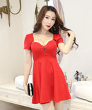 2色 ミニドレス キャバドレス かわいい 新作 谷間魅せ MY2-GDL-G573