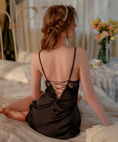 【4色】ベビードールドレス ランジェリー パジャマ ルームシェア MY8-GR-J2708