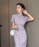 【上下セット】新作 かわいい ミニドレス キャバドレス 花柄 MY2-ZED882213HF225A