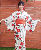 【日本翌日発送】ワンピース浴衣 3点セット 二部式浴衣 レディース セパレート浴衣 兵児帯 キャミワンピ 簡単 簡易 大人 レトロ 可愛い おしゃれ 工場直販 全25タイプ  YKT-25D-025