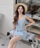 【上下セット】新作 スカート ドレス ミニドレス 高品質 手作り MY2-RY-R9426