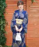 【日本翌日発送】新作浴衣【光炎の舞×薄卵】 セパレート 二部式 浴衣 上下セット 巻きタイプ 兵児帯 大人 レディース YKT-25E017