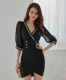 ミニドレス キャバドレス レース 新作 ゴージャス 高見え MY2-ZED882546BH506