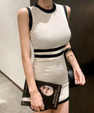 6色 ミニドレス ニット 新作 セクシー 高見え ファッション MY2-MLS5419