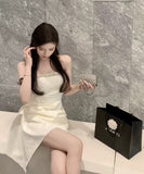 ミニドレス キャバドレス 新作 キラキラ フリル ゴージャス MY2-MYK6388