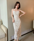 ロングドレス レース パーティードレス エレガント 高見え MY2-MLS5574