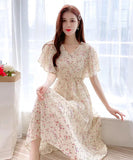 ワンピース ドレス サンドレス サマードレス かわいい インスタ映え MY2-SYF-1778